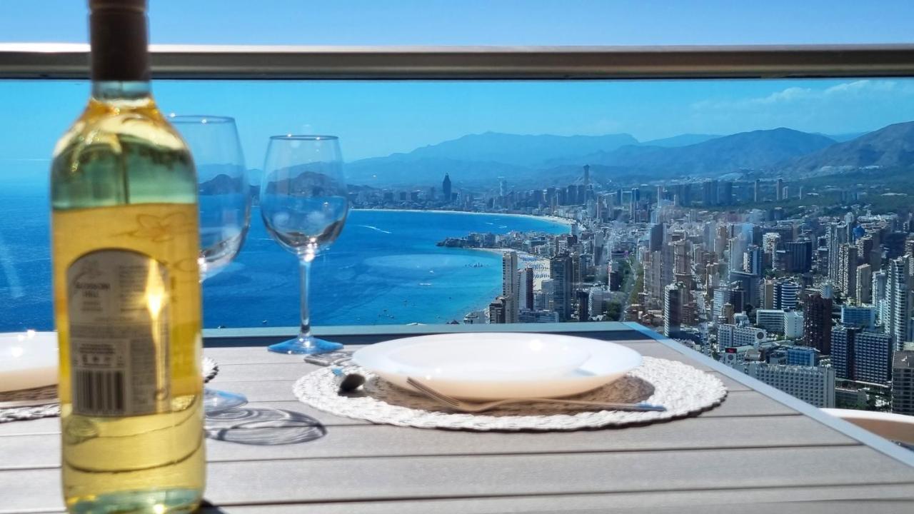 Planta 39 - Impresionantes Vistas Al Mar Lägenhet Benidorm Exteriör bild