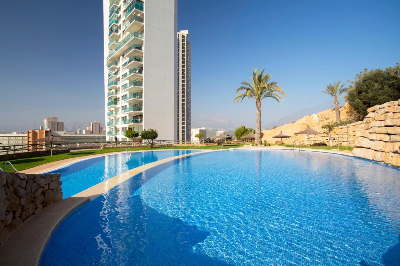Planta 39 - Impresionantes Vistas Al Mar Lägenhet Benidorm Exteriör bild
